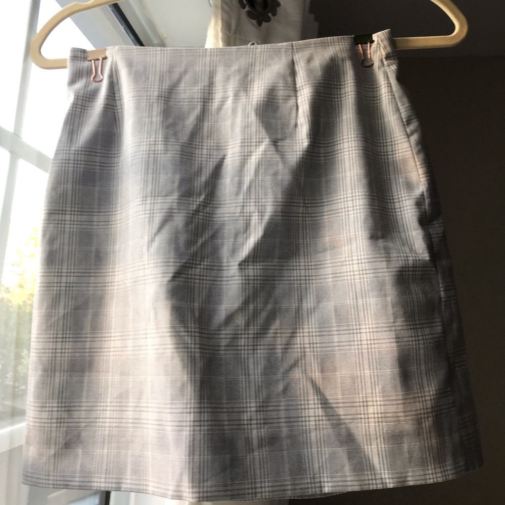 Plaid skirt